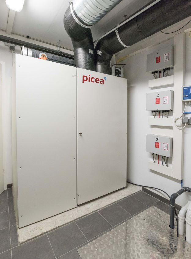 Solar Wasserstoff System im Keller